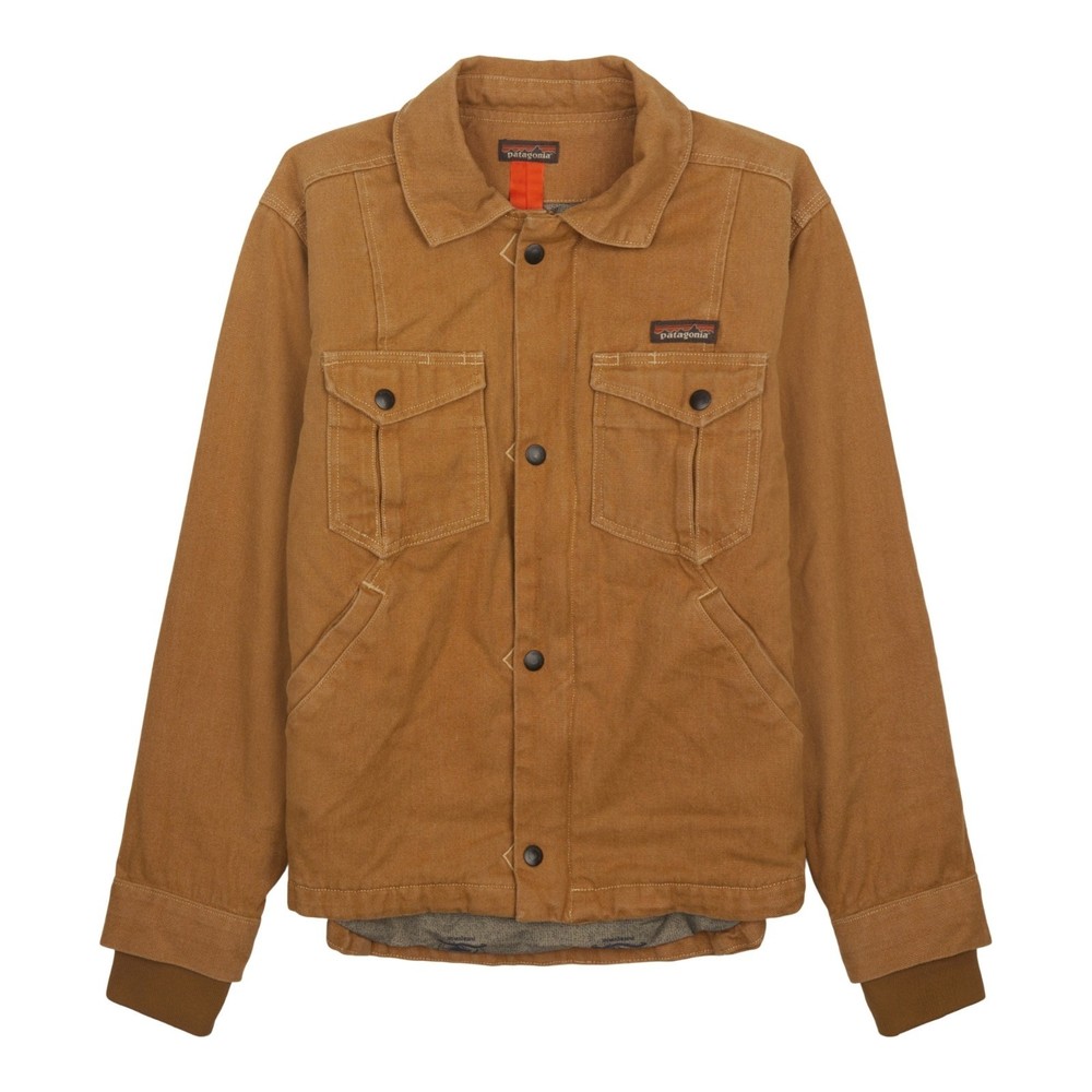 Men's Patagonia Iron Forge Hemp Canvas Ranch Jacket EUC Medium M Work Carhartt